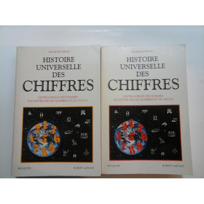 HISTOIRE UNIVERSELLE DES CHIFFRES (2 volume) - Georges Ifrah